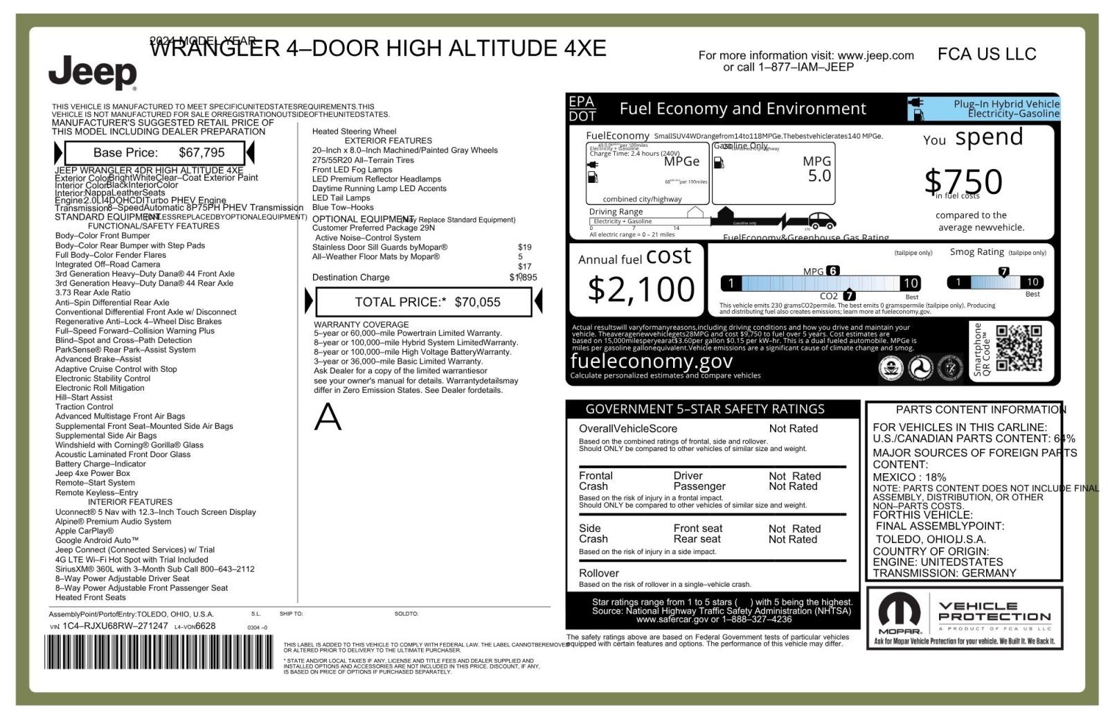 jeep wrangler 4xe 2024 1C4RJXU68RW271247 image jeep wrangler 4xe 2024 1C4RJXU68RW271247 image